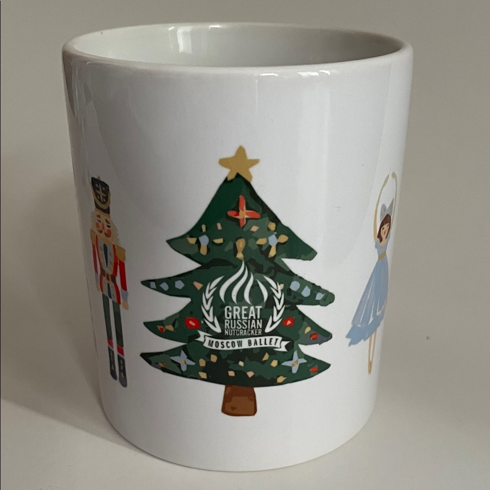 MOSCOW BALLET Great Russian Nutcracker Ballet Festive Christmas Collectable Mug